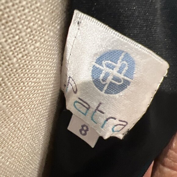 Patra Black Sequin Evening Dress With Sheer Shawl Size 8 - Picture 8 of 12